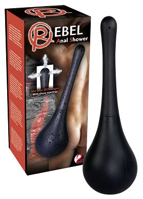 Intimdusche mit schmalem Spritzaufsatz
