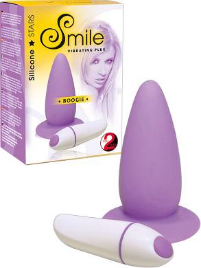 Smile Silicone Butt Plug Boogie