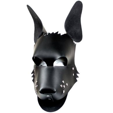 HardcoreDeLuxe Dogface Leather Mask black