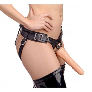 Strap-on Mieder im Korsettstil mit Umschnallgurt
