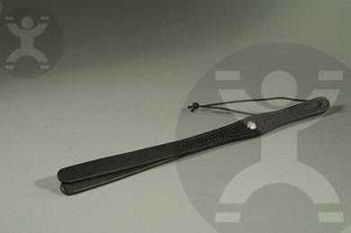 Leder Peitsche mit Doppelriemen