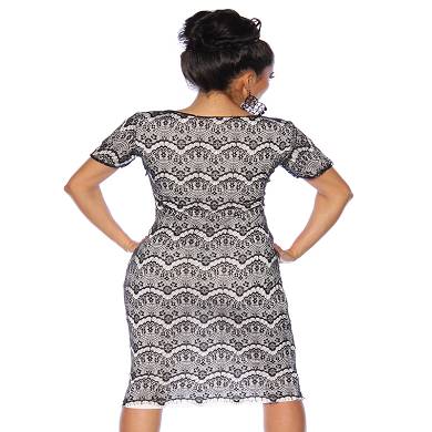 Vintage Kleid knielang
