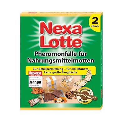 Nexa-Lotte Pheromonfalle für Nahrungsmittelmotten 2 Stück