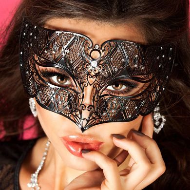 Mysterious Chilirose Mask No.VI in schwarz