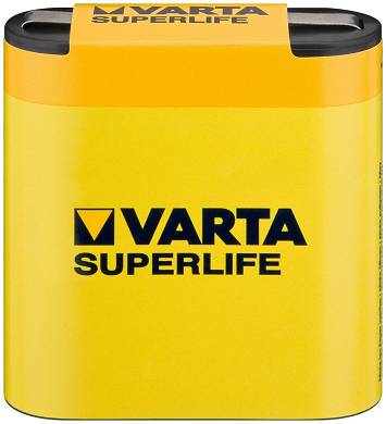 Varta-Superlife Batterie Alkali 3 R 12 3R12 4,5V Block [42341]