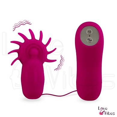 Ferngesteuerter Klitorisstimulator mit Minizungen