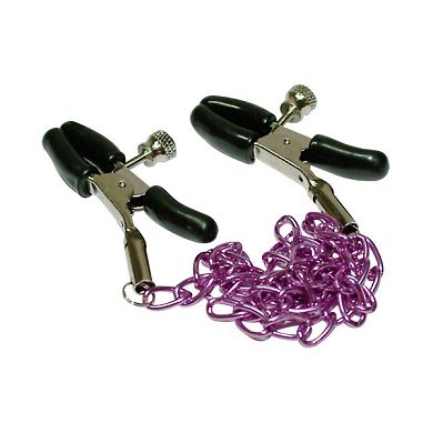You2Toys Nippelklemmen Kette Lila