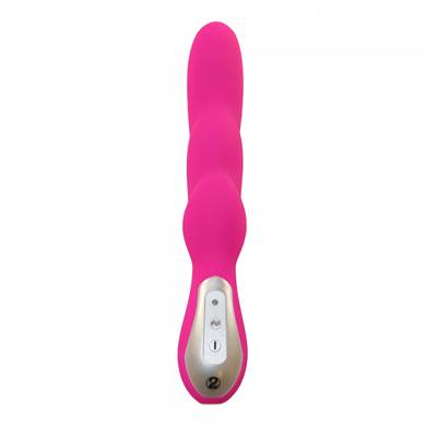 Floret Silikon-Vibrator - 20 cm - in Pink