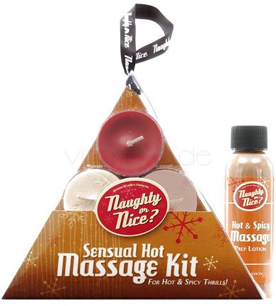 Sensual Hot Massage Kit
