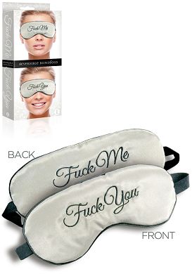 Augenmaske F*** you / F*** me