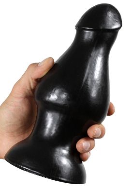 21 x 9 cm ANALE GRANDE Dildo SHOOTER black