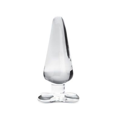 Analplug Medium Spade Glas 12 x 3,7 cm
