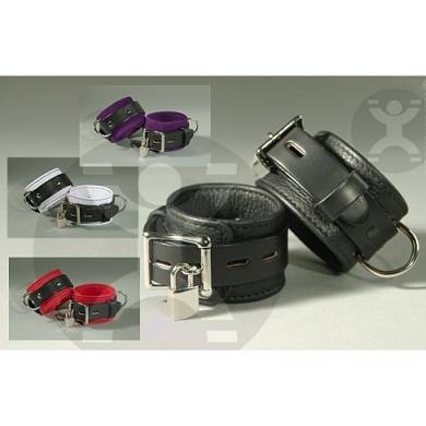 Weiche Leder Handfesseln
