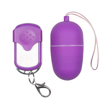 Vibro-Ei mit Fernbedienung in Violett