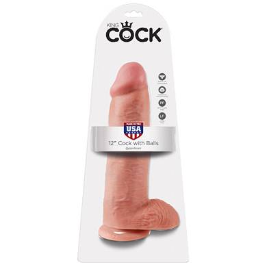 King Cock 30 cm Dildo mit Hoden