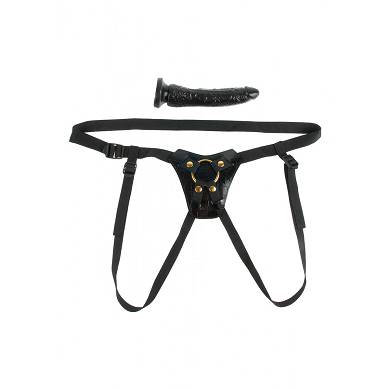 Designer Strap-On - in Schwarz