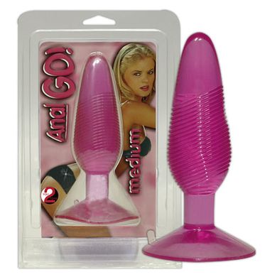 15 x 2 - 4 cm Plug - Anal GO medium