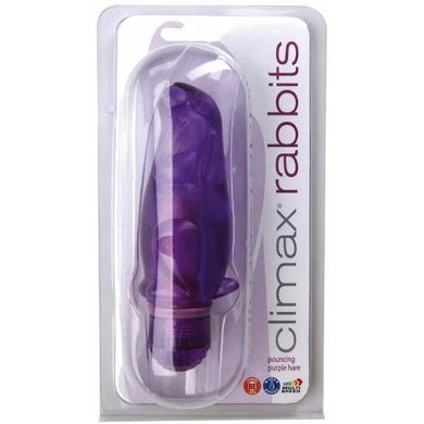 climax rabbits. pouncing purple hare