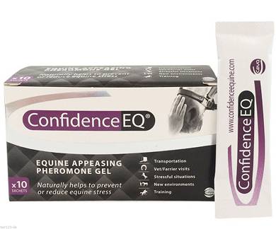 Confidence EQ - Pheromone Pferd fr Transport Training Stress -  Dopingfrei