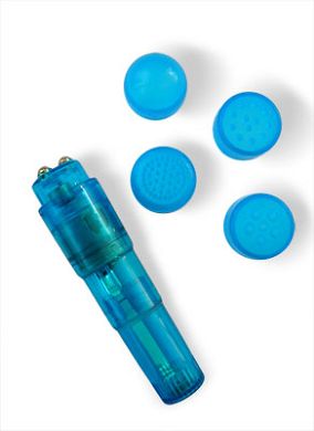 10 x 2,5 cm Vibrator-Set Compact Pro blue