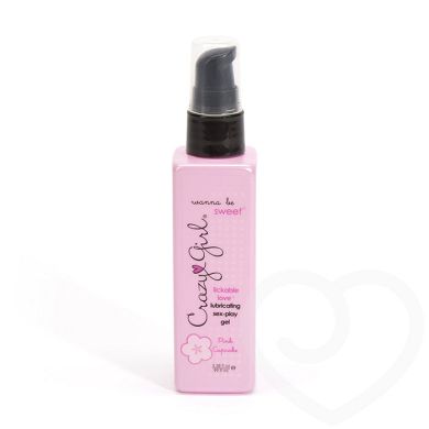 Crazy Girl Gleitmittel mit Cupcake-Aroma (99,9 ml) in Pink - Wanna Be Sweet