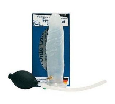 Fröhle ZBF 6051008003 Penispumpe Power-Kondom Typ A m.Handpumpe