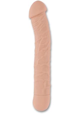 26 x 3,7 - 4,5 cm Vibrator BIOvibe large Silikon flesh