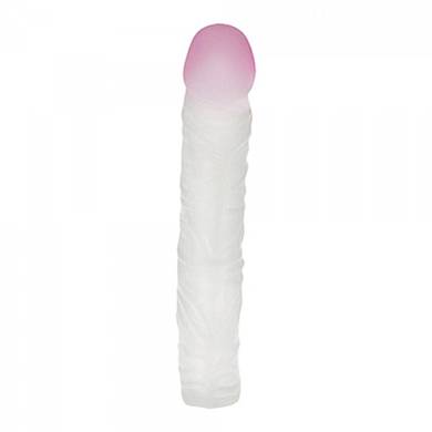 Doc Johnson - Naturgetreuer Dildo - 25 x 4 cm - in Transparent