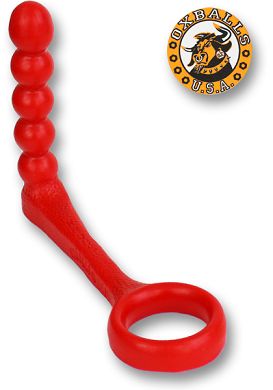 Oxballs Knobs Cockring mit Anallock red