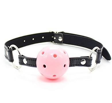 Omos Damen Ball Gag Mundknebel Fetisch SM Ballknebel 1 Stück