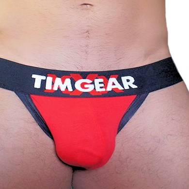 TIM Gear Jockstrap Underwear Red