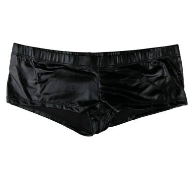 Metallic-Shorts - Schwarz