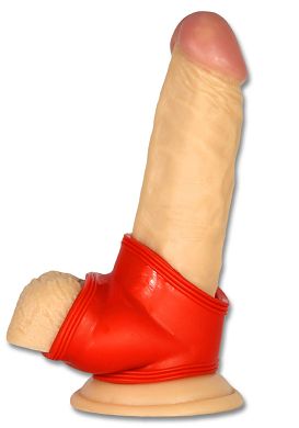 Silikon Cockring Zizi - Megamen red