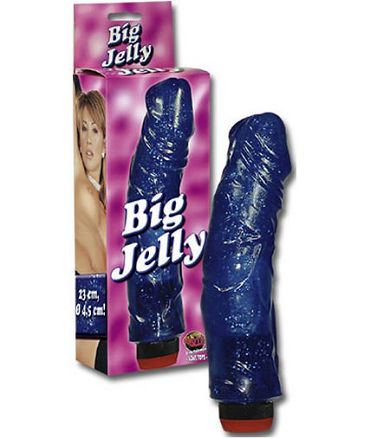 Big Jelly Blue Vibrator