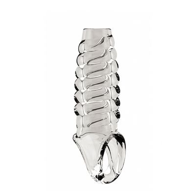 Penisextension Sono 14 cm gerillt offen clear