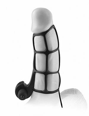 Fantasy X-Tensions by Pipedream 05815770000 Deluxe Silicone Power Cock Cage - mit Vibratio