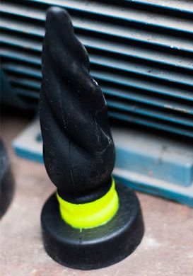 17,5 x 4,5 cm Keepburning Fluo Burn Plug black/yellow