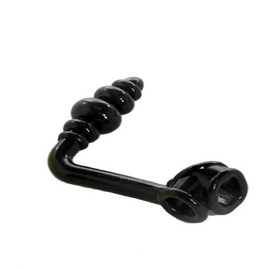 Oxballs Spark Plug Cocksling/Buttplug Black Regular