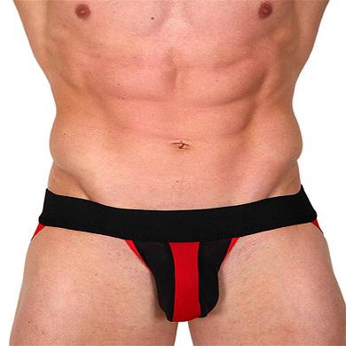 Pistol Pete Runway Jock Strap Underwear Red