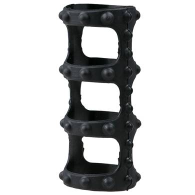 EasyToys Penishlle aus Silikon mit Riffeln