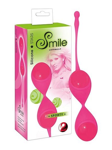 Smile Sporty Liebeskugeln, pink
