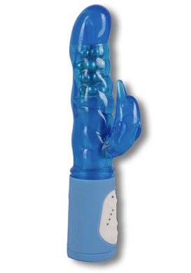 24,5 x 3,8 cm Perlenvibrator PEARLfect in blau