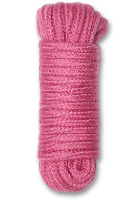 Sex Extra Love Rope Bondageseil 10 Meter pastel-pink