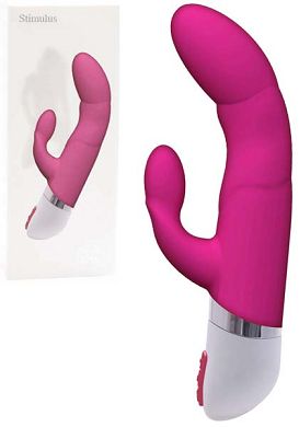 17 x 3,8 cm Vibrator MINDS OF LOVE Stimulus Dual pink
