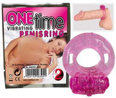 One Time Vibrating Penisring