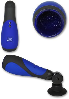 Lustmuschi Apollo mit 30 Vibrationsfunktionen blau