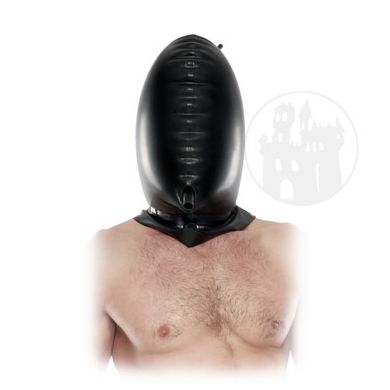 Latexvollmaske aufblasbar