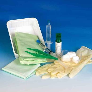 Katheterset Typ 2 Standard + 5g Gleitgel + 15ml Octenisept (Desinfektion) steril
