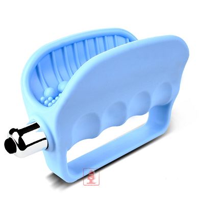 Hand Solo Vibro - Masturbator - Blau - 7 Speed