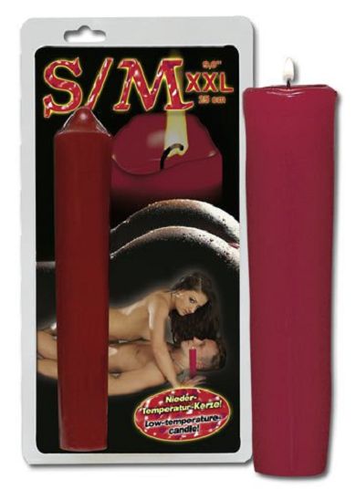 S/M Kerze XXL in Rot